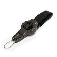 Boomerang Tool Company Hunting Retractable Gear Tether with a Retractable Kevlar Cord and Carabiner, Hook & Loop Strap or Belt Clip and Universal Wire End Fitting - Made in The USA