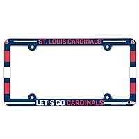 Wincraft MLB St. Louis Cardinals LIC Plate Frame Full Color