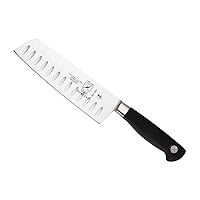 Mercer Culinary M21067 Genesis 7-Inch Granton Edge Nakiri Vegetable Knife