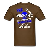 I'm a Mechanic Funny Porn Star Men's T-Shirt Gift Plus