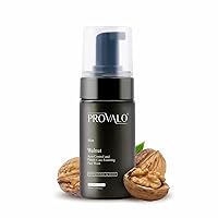 Men Foaming Face Wash For Acne And Pimples, Skin Brightening Glowing With Walnut Salicylic Acid (1%) | Oily, Prone & Dry - 100 Ml Off White