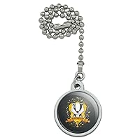 GRAPHICS & MORE Harry Potter Chibi Hufflepuff Crest Ceiling Fan and Light Pull Chain