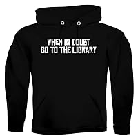 When In Doubt Go To The Library - Men's Ultra Soft Hoodie Sweatshirt