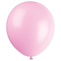 Petal Pink Latex Balloons, 12