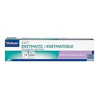 Plaque Tartar Control Enzymatic Dog and Cat Toothpaste, 2.5 oz, Beef