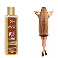 Yana Red Onion Hair Oil With Black Seeds, Aloe Oil, Vit-E, Bhringraj Oil, By Korean Technology