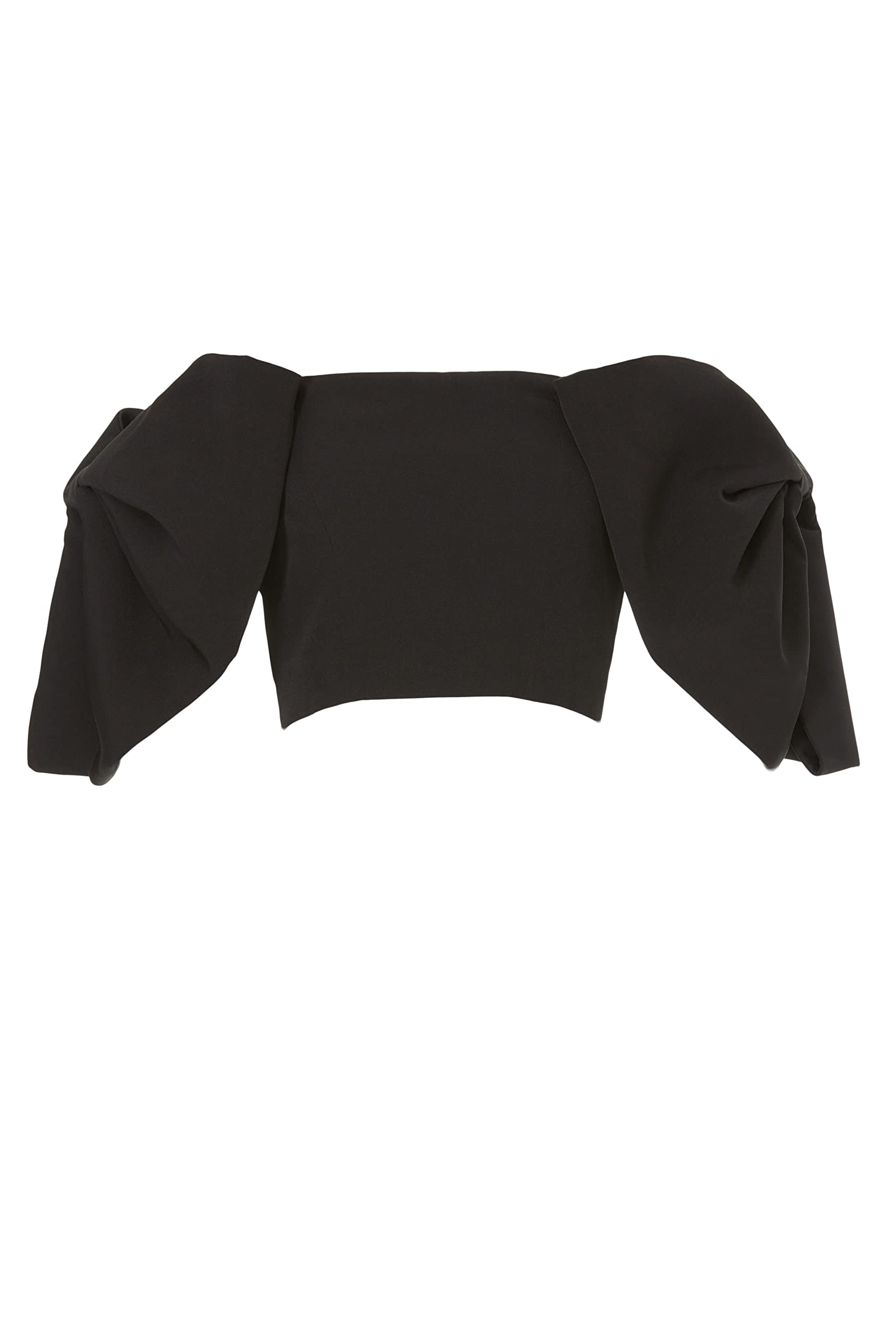 TOCCIN X RTR RTR Design Collective Bow Sleeve Crop Top