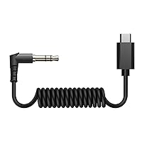 Hollyland USB C to 3.5 mm TRS Jack Cable for Lark M1/Lark 150 Wireless Lavalier Microphone syste, Compatible with iPhone 15, Android Smartphones