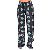 Ripple Junction Rick and Morty Monster Face Pattern Adult Lounge Pants