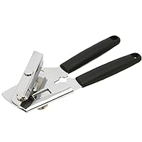 Chef Craft Heavy Duty Stainless Steel Can Opener, 7.5 inch, Black