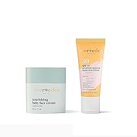 Evereden Nourishing Baby Face Cream, 1.7 oz & Premium Baby Sunscreen SPF 30, 2 fl oz. | 2 Item Bundle Set | 100% Mineral Sunscreen with Zinc Oxide | Clean Baby Skincare