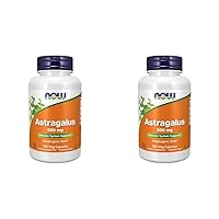NOW Supplements, Astragalus (Astragalus membranaceus) 500 mg, Immune System Support*, 100 Capsules (Pack of 2)