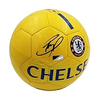 Christian Pulisic Autographed/Signed Chelsea Yellow Soccer Ball