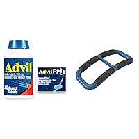 Advil Pain Reliever 300 Count PM 2 Count with Able Life Handy Handle Lift Assist Device for Elderly Blue