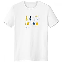 Dropper Rubber Dropper Chemistry Crew Neck T-Shirt Workwear Pocket Short Sleeve Sport Clothing