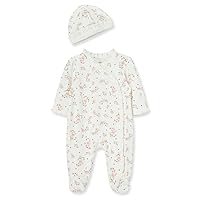 Little Me Baby Girls' Footie and Hat