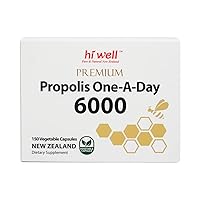 Hi Well Premium Propolis One-A-Day 6000 Flavonoid 120mg 150Capsules