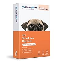 Dogs Itch and Skin Test Kit | Fast and Accurate Detection of Yeast and Other Skin Irritaions | Mail-in Dog Itchy Skin Test Used for Irritated, Itchy, or Smelly Skin