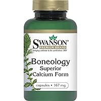 Swanson Boneology Superior Form Calcium 167 Milligrams 120 Capsules