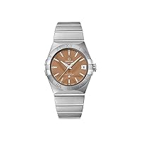 Omega Men's 12310382110001 Constellation Analog Display Swiss Automatic Silver Watch