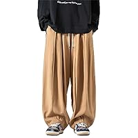Style Colours Pants Oversized Wideleg Trousers Baggy Straight Waist Casual Sports Jogging