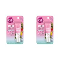 eos Sunset Sips Lip Butter Tube- Pink Lemonade, 24-Hour Moisture, Overnight Lip Mask, Lip Care Products, 0.35 fl oz (Pack of 2)