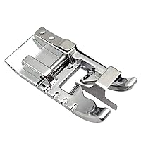 Stitch in Ditch Foot/Edge Joining Foot Sewing Machine Presser Foot - Fits All Low Shank Snap-On Singer, Brother, Babylock, Janome, Kenmore, White, Juki, New Home, Simplicity, Elna etc.