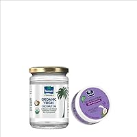Naturalz Virgin Coconut oil 16 fl oz Advansed Deep Nourish Face & Body Cream, 9.4 fl oz.