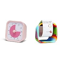 TIME TIMER Home MOD - 60 Minute Kids Visual Timer Home Edition - for Homeschool Supplies Study Tool & Soft Removable Cover - Special Edition - Compatible with MOD Visual Timer