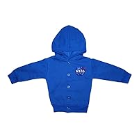 NASA Meatball Baby and Toddler Snap Hooded Jacket