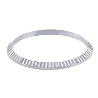 Fluted Bezel Compatible with 36MM Tudor Oyster Prince Day Date 76200 76213 94613 92313 Steel