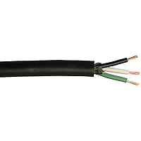 Coleman Cable 55044801 Service Cable, 250', Black