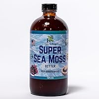 Herb To Body Super Sea Moss Bitter With Bladderwrack - 16oz - Health Booster