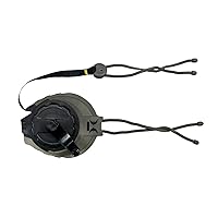 Hawk Compact Slim-Line Design Tangle-Free Speed Retract Hoist Reel for Tree Stand-Based Hunters - Black, One Size