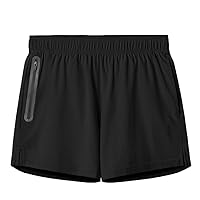 Men's Lightweight Shorts 3'' Relaxed Fit Mens Running Shorts Outdoor Breathable Shorts Elastic Waist Comfort Hiking Shorts