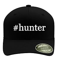 #Hunter - Hashtag Men's Flexfit Baseball Hat Cap