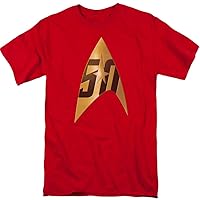 Star Trek 5th Anniversary Delta Red T-Shirt