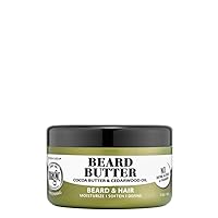 Magic Men's Grooming Conditioning Beard Butter With Cocoa Butter and Cedarwood Oil, Moisturizes, Softens and Define With No Drying Alcohol, 3.5 ounces