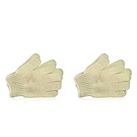 The Body Shop Bath Gloves, Natural (Pack of 2)