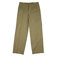 WW2 Chinese Army Anti-Japanese Military High-Ranking Officers Grass Green Trousers Reproduction Film Pure Cotton