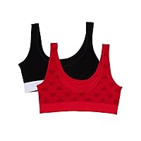 Adidas Women's Seamless Bralette with Removable Cups, 2-Pack