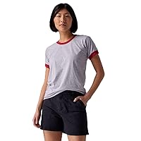 Ringer Short-Sleeve T-Shirt - Women's