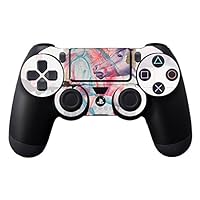 MightySkins Skin Compatible with Sony PS4 Controller - Damaged Horses | Protective, Durable, and Unique Vinyl Decal wrap Cover | Easy to Apply, Remove, and Change Styles | Made in The USA