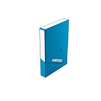Gamegenic Cube Pocket 15+ Deck Box - Slim Card Holder for Cube Drafting and Card Protection, Modular System Perfect for TCGs, LCGs, Board Games and RPGs, Blue Color, Made