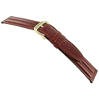 18mm Kreisler Retro Sport Leather Brown Watch Band