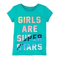 Summer Baby Girl Letters Super Star tee Cotton t-Shirt Children Clothes Tops 0-2 Year