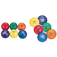 S&S Worldwide Gator Skin Middle School Dodgeballs, Assorted Color 6.5