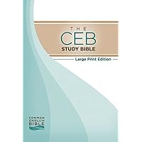 The CEB Study Bible Large Print The CEB Study Bible Large Print Hardcover