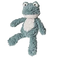 Mary Meyer Putty Nursery Stuffed Animal Soft Toy, 11-Inches, Slate Blue Frog