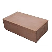 Cigar Boxs, Barware Imported Cigar Box Cecigar Box Humidity Box 120 Sticks Cigar Box Thickened Cigar Box High-Capacity Cigar Box High-End Cigar Box Partition Shelf Cooki& Dining/Log Color/37*22.5*12.5